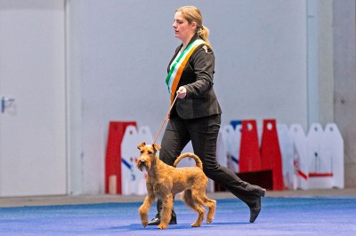 Scarlett und Nadja Grimberg beim Einlaufen in den Ehrenring